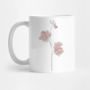 Blush Sweet Pea Mug